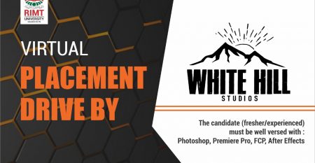 Placement drive by white hill studios in RIMT