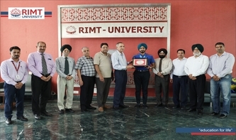 RIMT University student won Gold and Silver medal in the ISSF Junior world championship in Peru