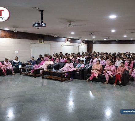 Workshop on Breast Cancer Awareness organized by School of Legal Studies
