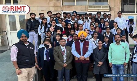 Industrial exposure activity organized by School of Management Studies & Commerce