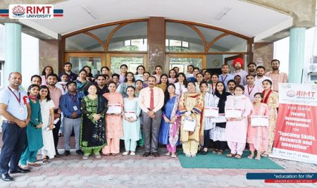 Five-Day Faculty Development Programme organized by RIMT University