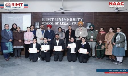 School of Legal Studies organized Career Counseling Workshop in collaboration with the Divine Institute of Judicial Services