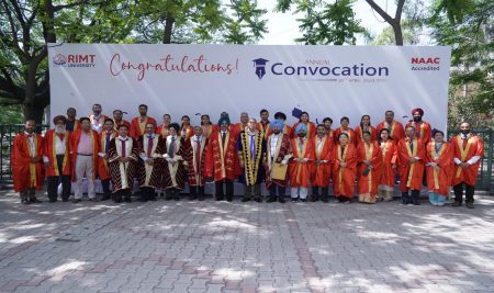 Annual Convocation hosted by RIMT University