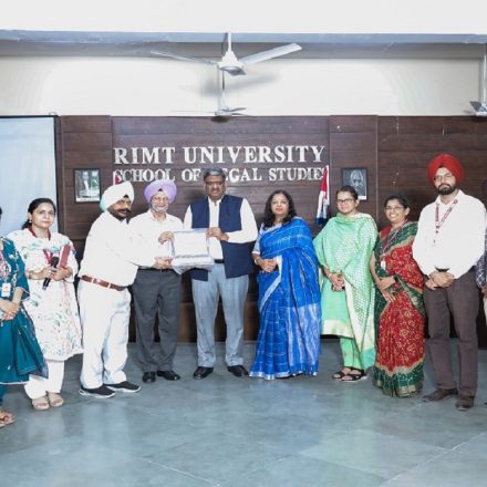Free Legal Aid awareness workshop organized by RIMT School of Legal Studies
