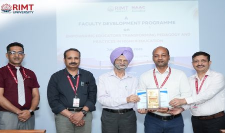 Six-Day Faculty Development Program organized by RIMT University