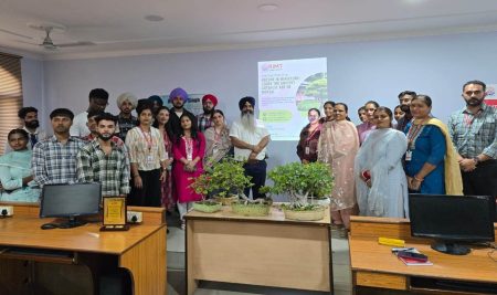 School of Agricultural Sciences and Technology, RIMT University Organise Workshop on the Ancient Art of Bonsai
