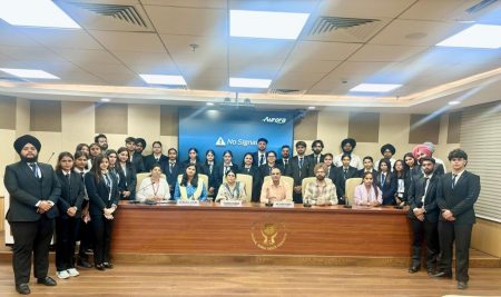 RIMT School of Legal Studies organized an enriching visit to the National Human Rights Commission (NHRC) in Delhi