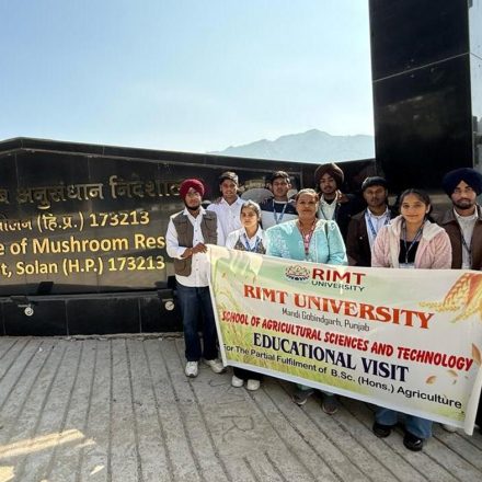 Educational Visit to the ICAR – Directorate of Mushroom Research (DMR), Solan
