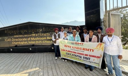 Educational Visit to the ICAR – Directorate of Mushroom Research (DMR), Solan