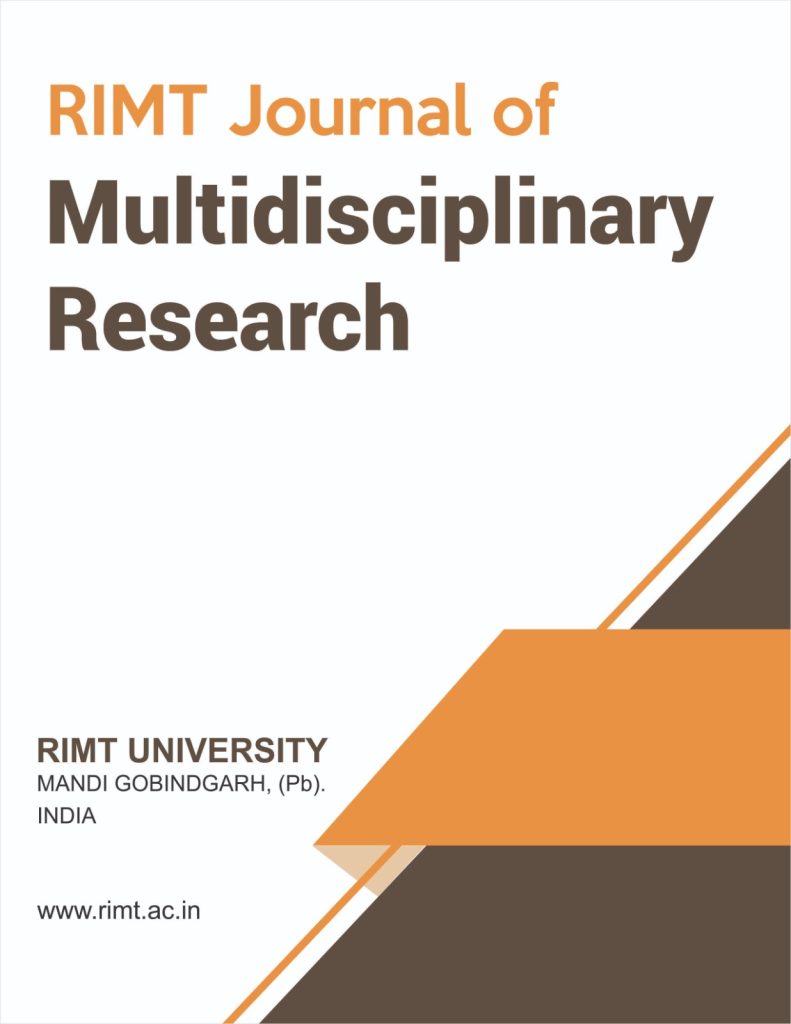 RIMT University Journal