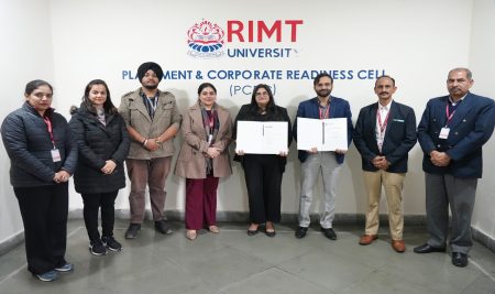 RIMT University is proud to announce the signing of an MoU with Tech Cadd