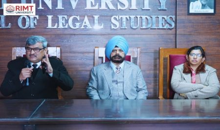 RIMT School of Legal Studies organized a thought-provoking seminar on “Youth Against Drugs”
