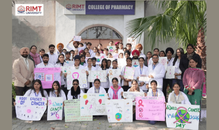 Department of Pharmaceutical Sciences Organizes Cancer Awareness Campaign at Village Ambe Majra