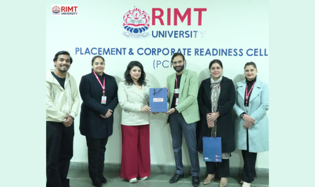 RIMT University Signs MoU with Shiva Marketing Solutions for Student Skill Development