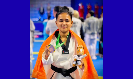 RIMT University Student Aruna Tanwar Wins Bronze at the 11th Asian Para Taekwondo Championship